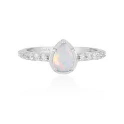 Welo-Opal-Silberring