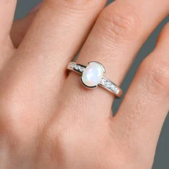 Welo-Opal-Silberring