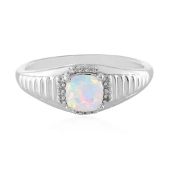 Welo-Opal-Silberring
