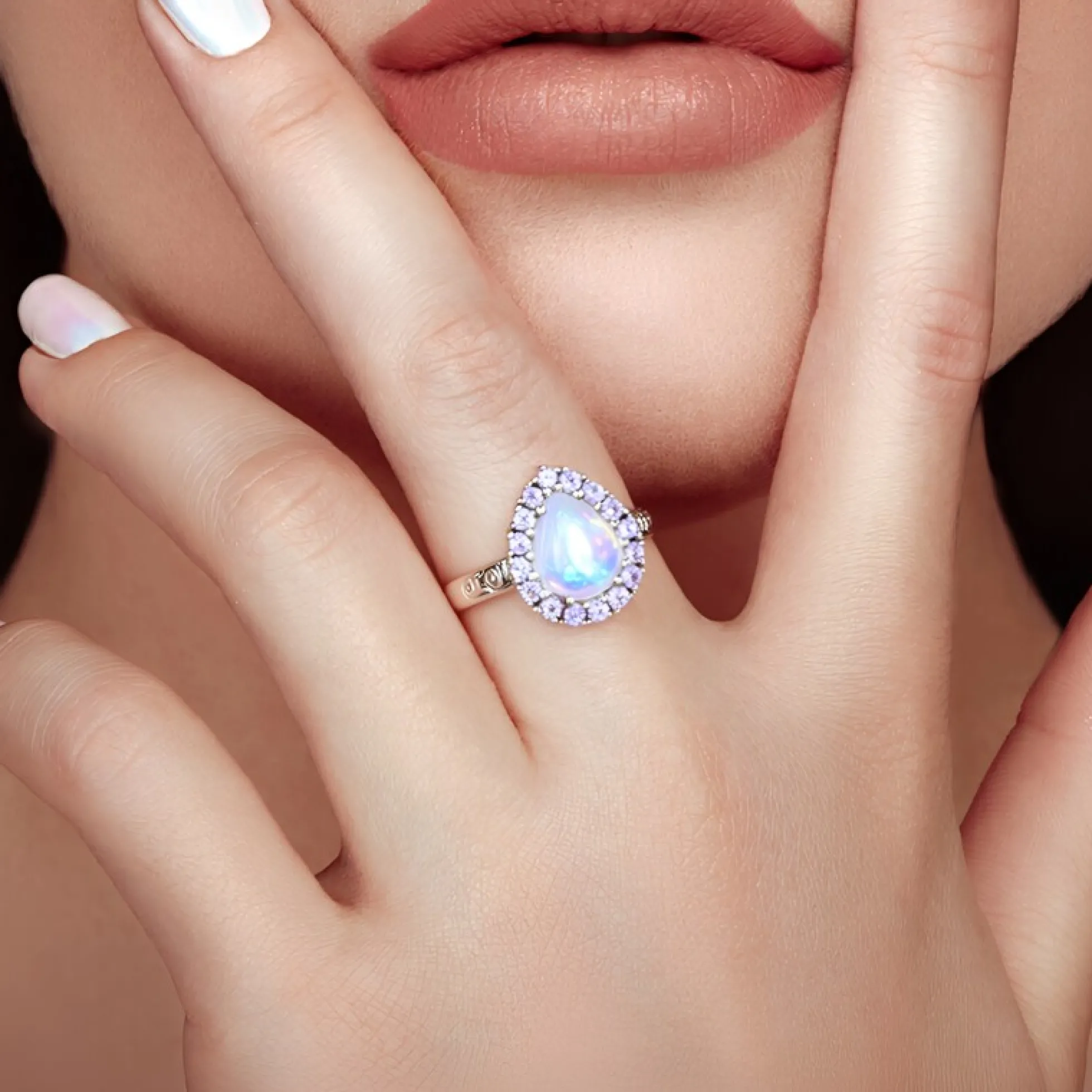Welo-Opal-Silberring