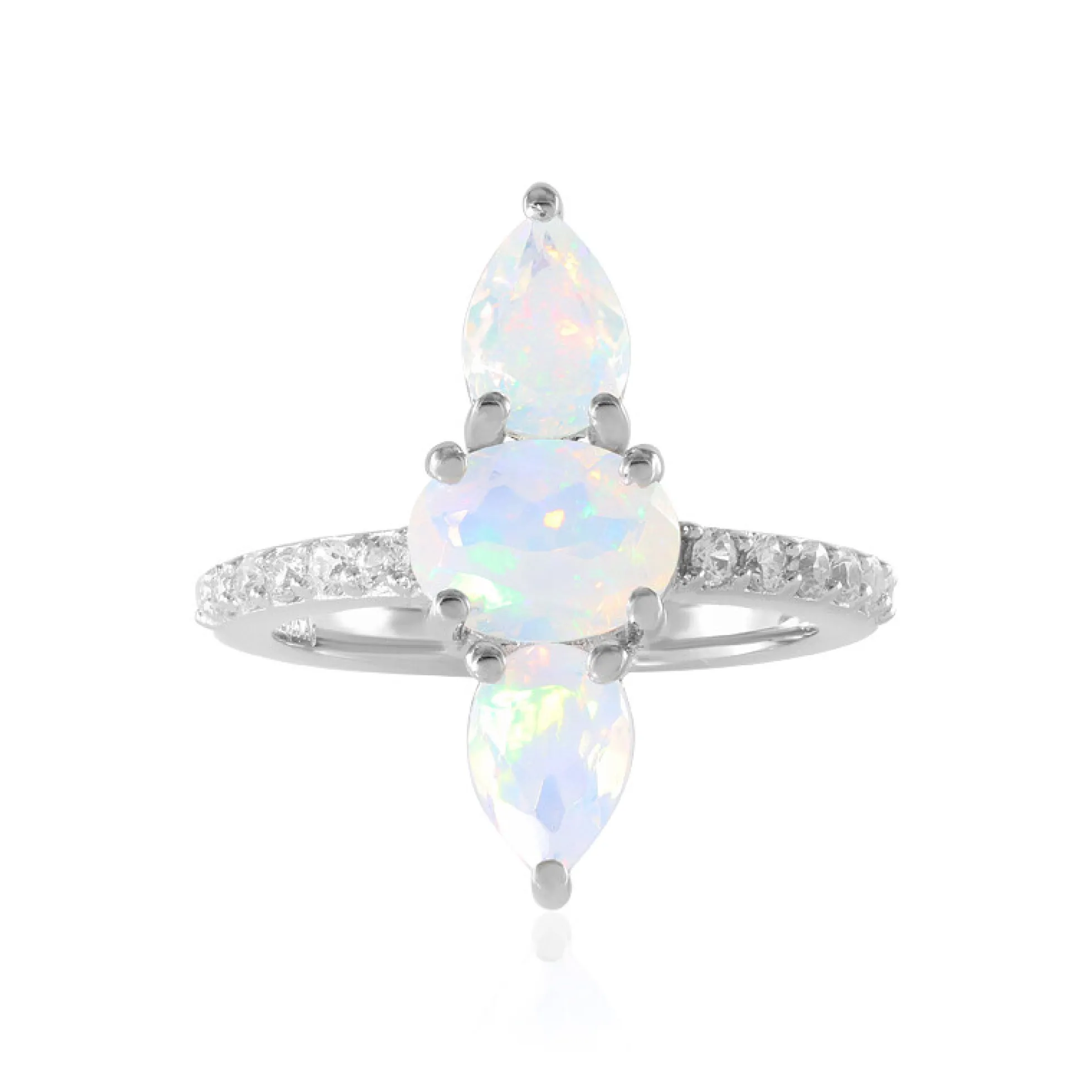 Welo-Opal-Silberring
