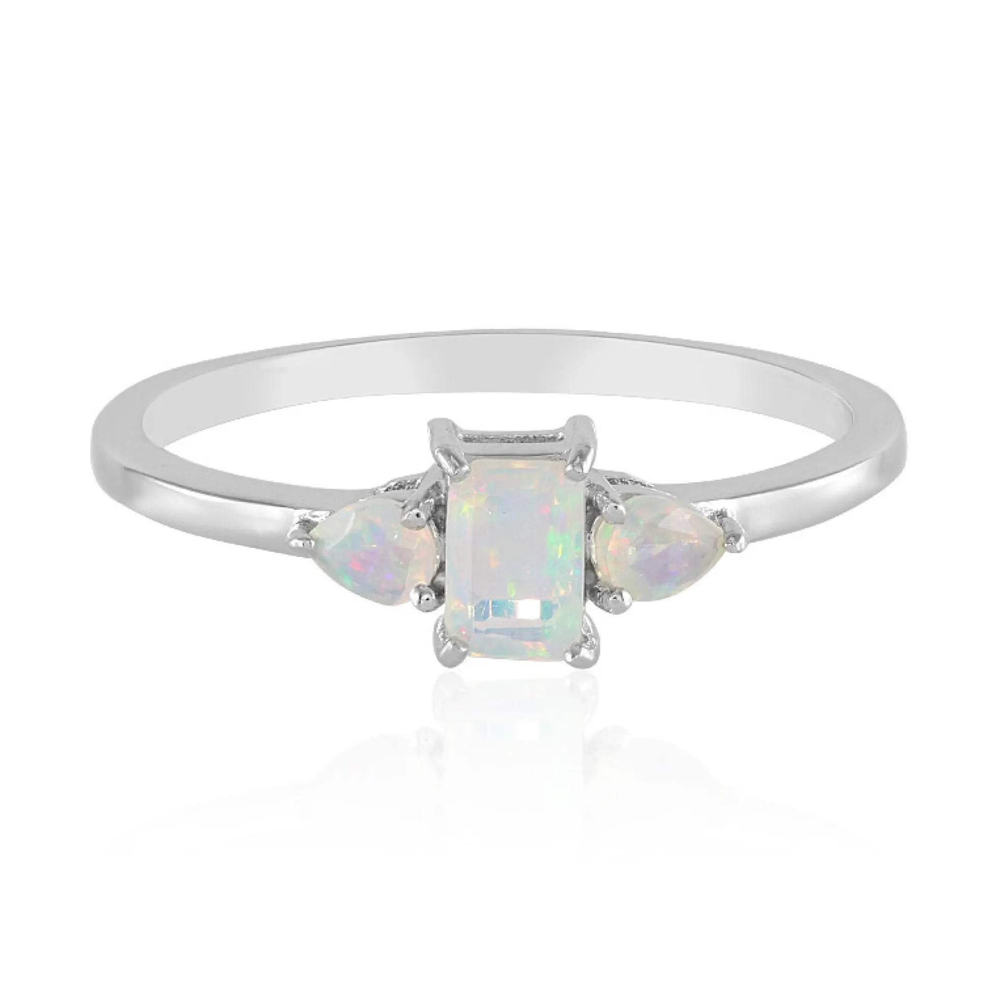 Welo-Opal-Silberring