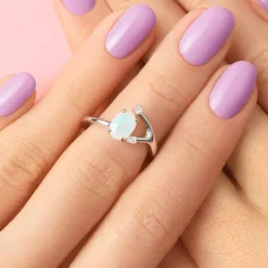 Welo-Opal-Silberring