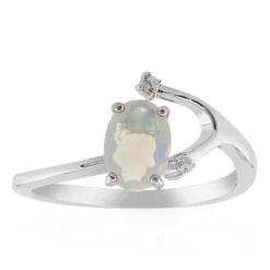 Welo-Opal-Silberring