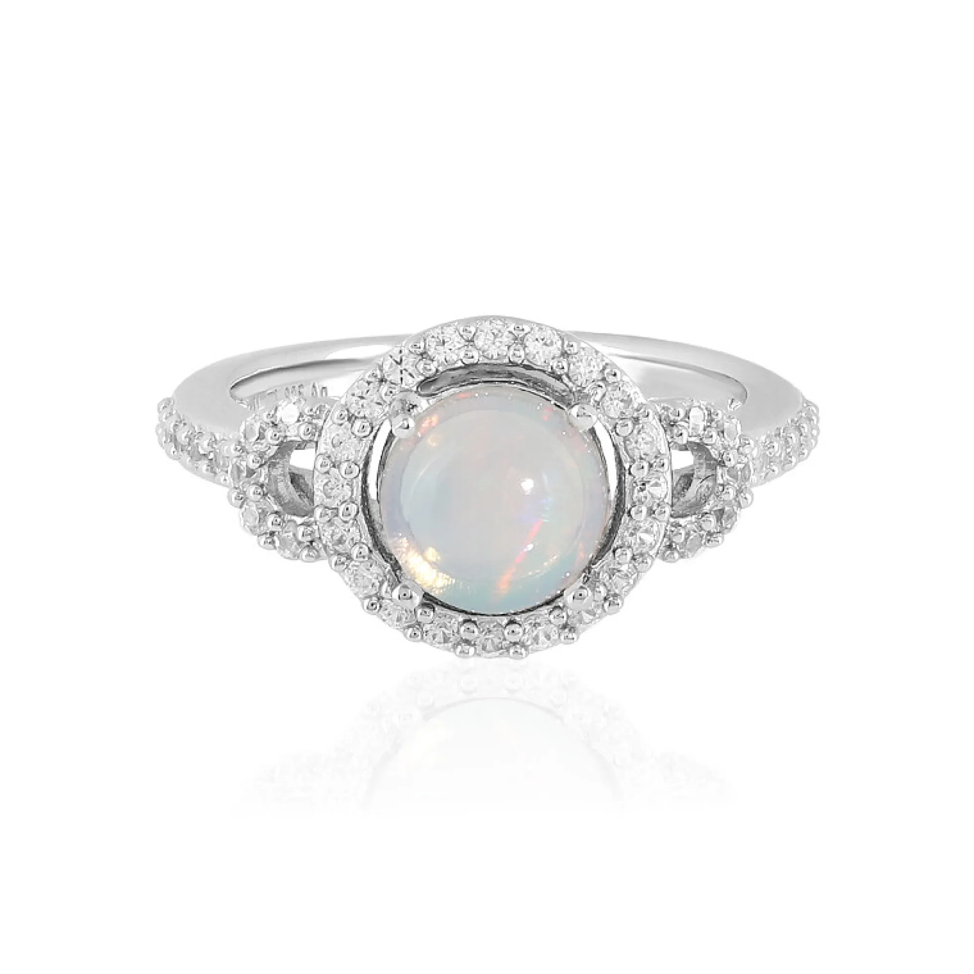 Welo-Opal-Silberring