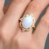 Welo-Opal-Silberring
