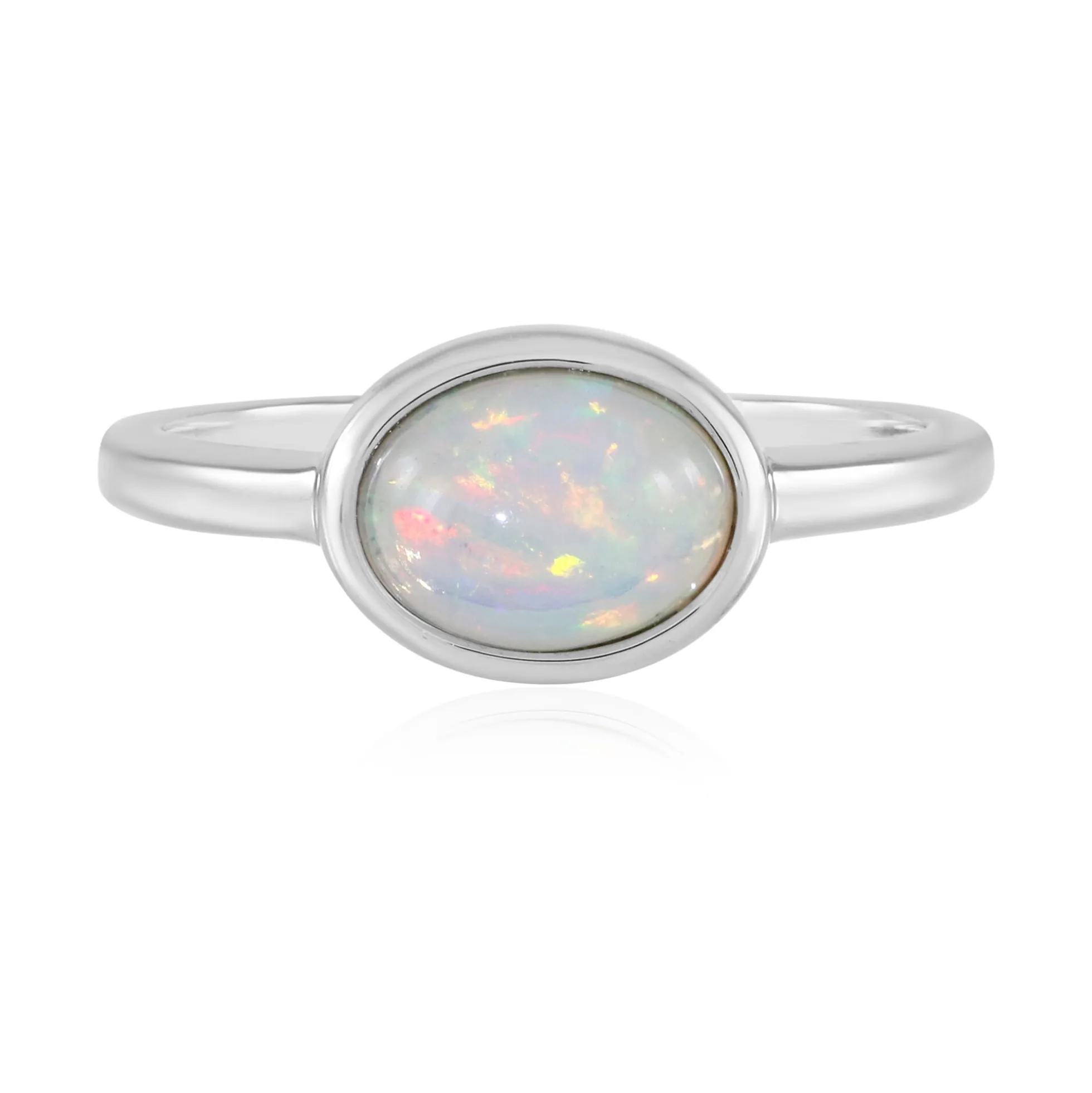 Welo-Opal-Silberring