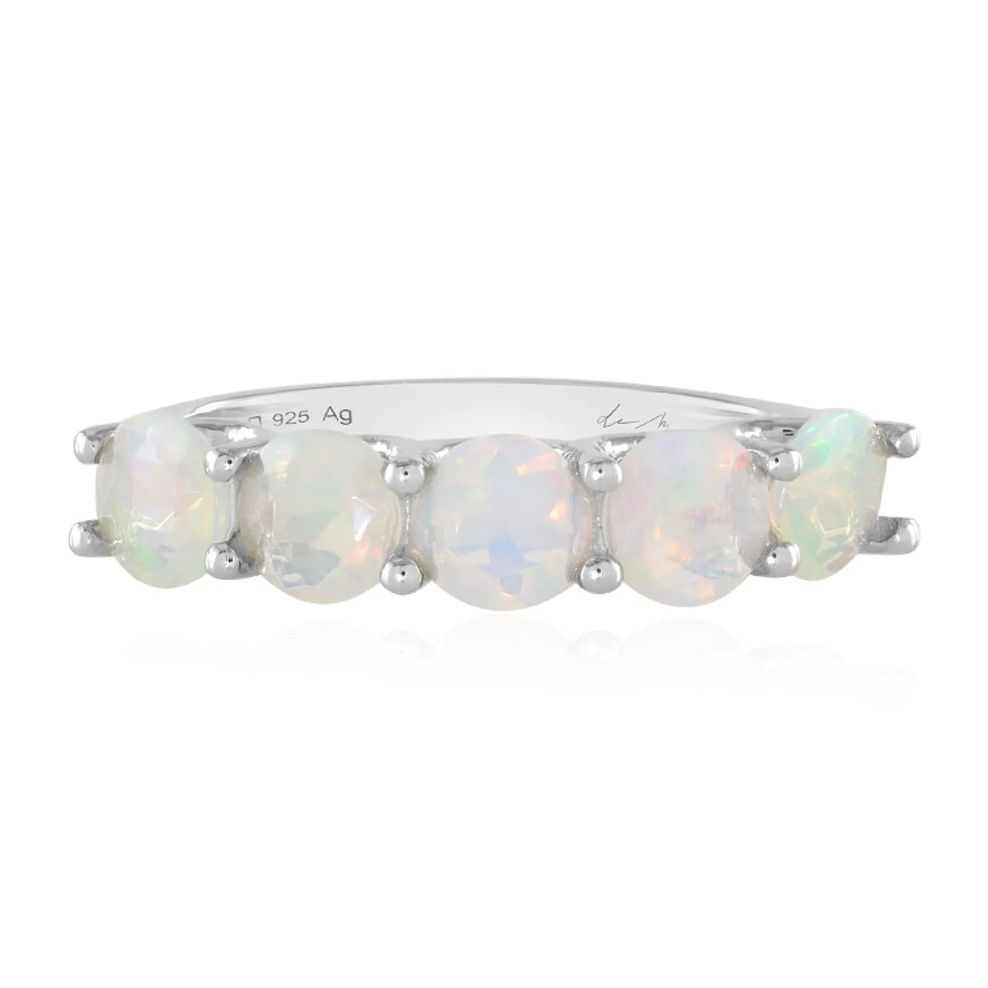 Welo-Opal-Silberring