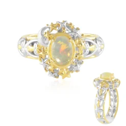 Welo-Opal-Silberring