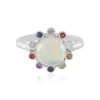 Welo-Opal-Silberring
