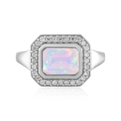 Welo-Opal-Silberring