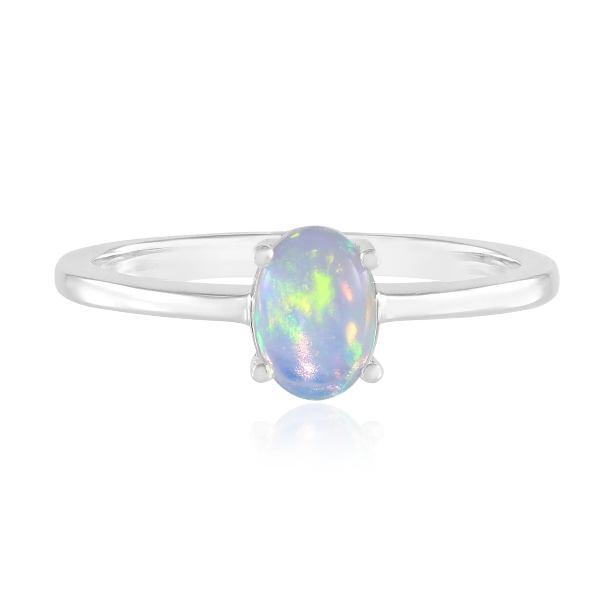 Welo-Opal-Silberring