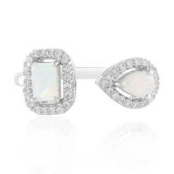 Welo-Opal-Silberring