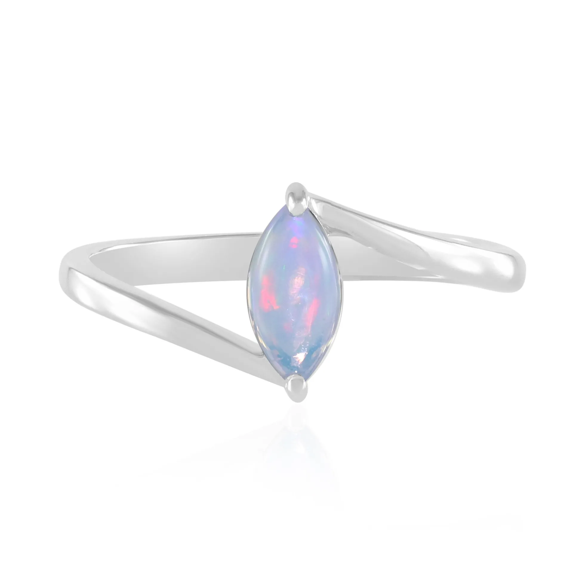 Welo-Opal-Silberring