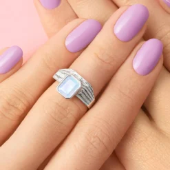Welo-Opal-Silberring