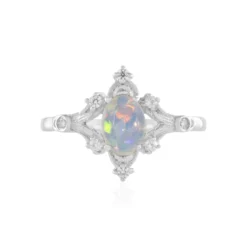 Welo-Opal-Silberring