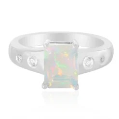 Welo-Opal-Silberring
