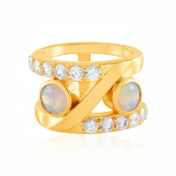 Welo-Opal-Silberring