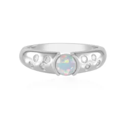 Welo-Opal-Silberring