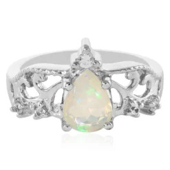 Welo-Opal-Silberring