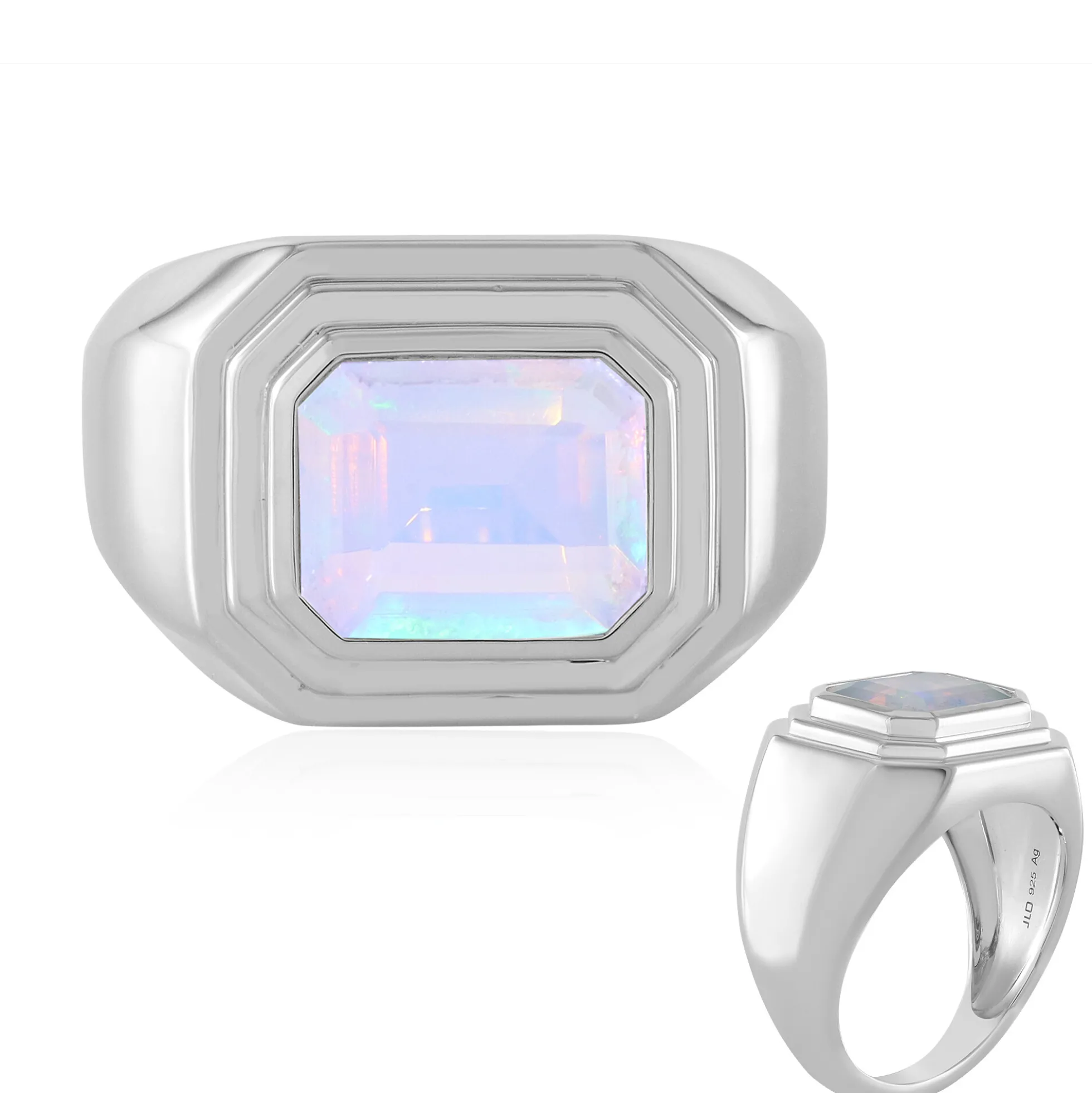 Welo-Opal-Silberring
