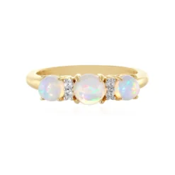 Welo-Opal-Silberring