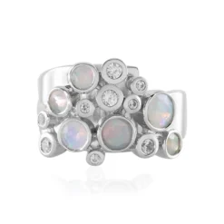Welo-Opal-Silberring