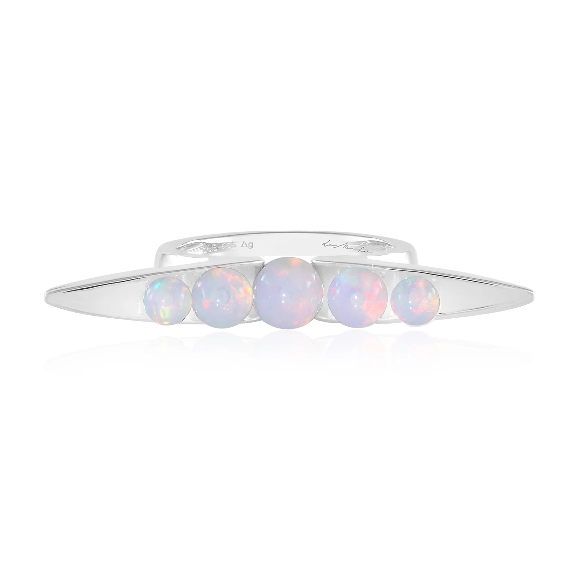 Welo-Opal-Silberring
