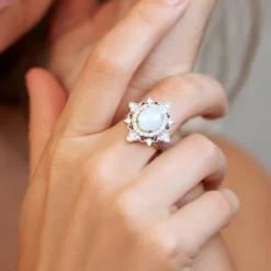 Welo-Opal-Silberring