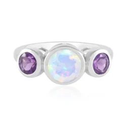 Welo-Opal-Silberring