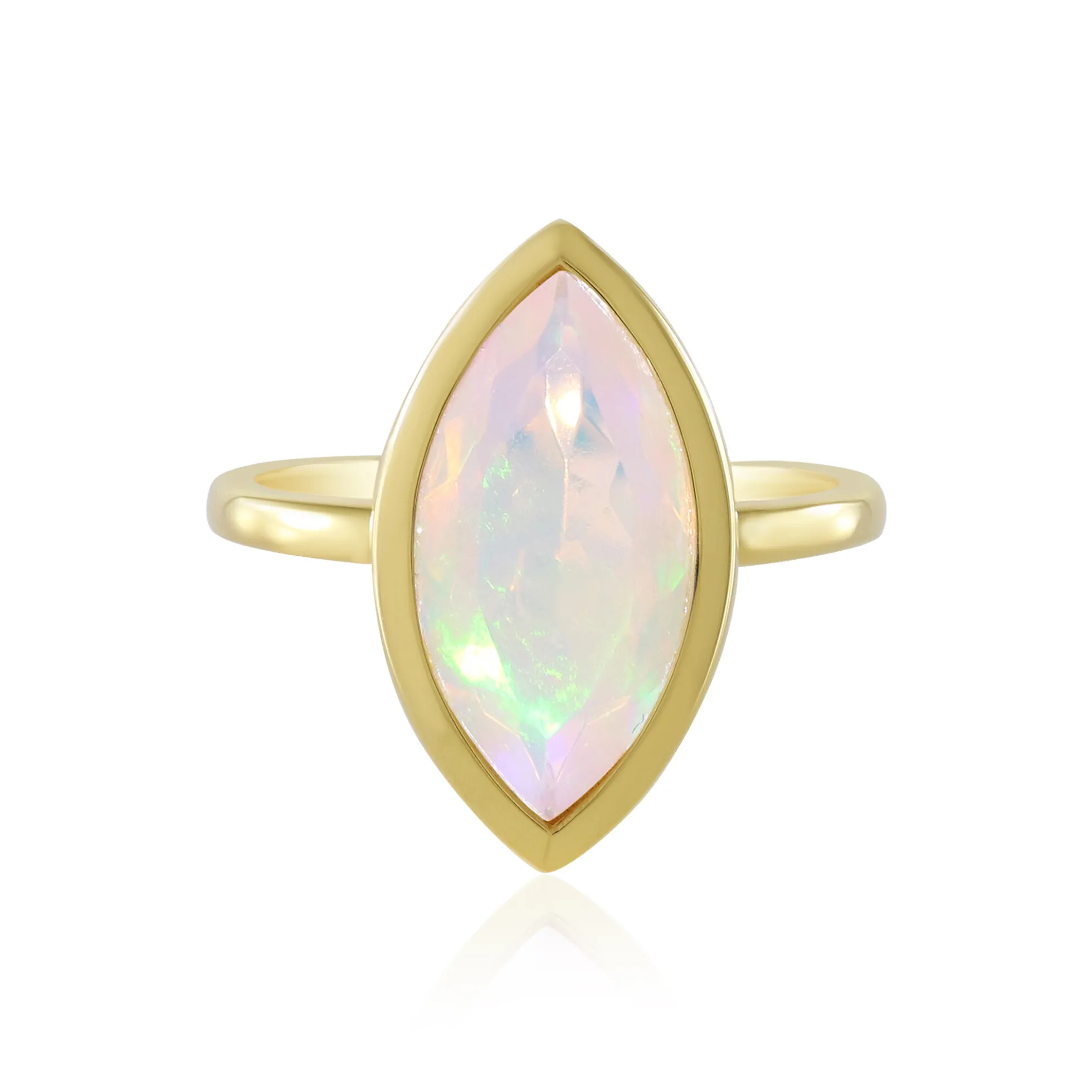 Welo-Opal-Silberring