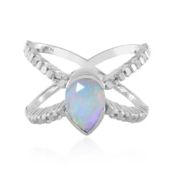 Welo-Opal-Silberring