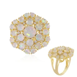 Welo-Opal-Silberring