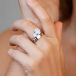 Welo-Opal-Silberring