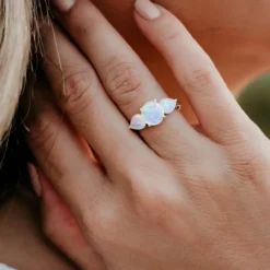 Welo-Opal-Silberring