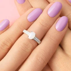 Welo-Opal-Silberring