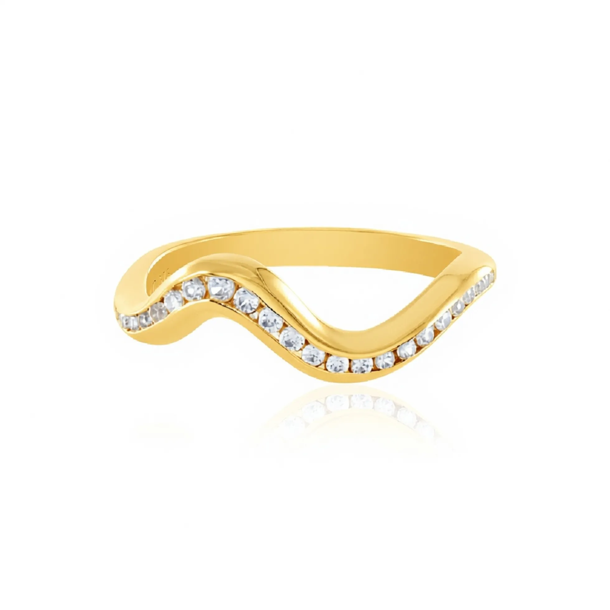 Zirkon-Goldring
