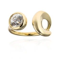 Zirkon-Goldring