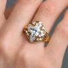 Zirkon-Goldring