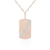 Zirkon-Silbercollier