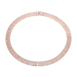 Zirkon-Silbercollier