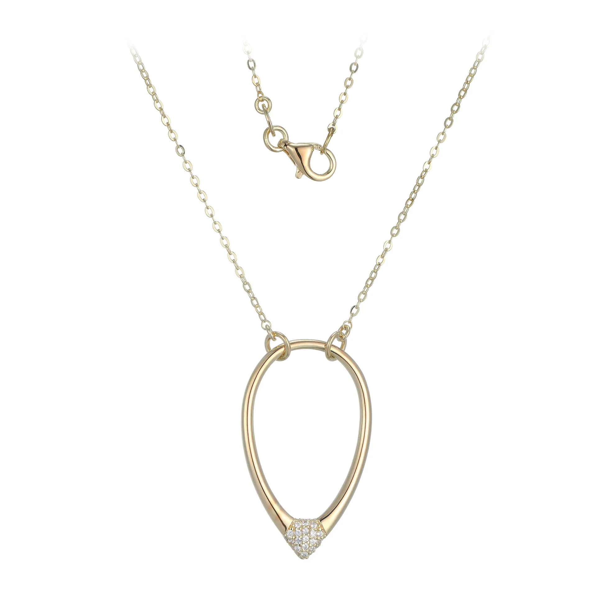 Zirkon-Silbercollier