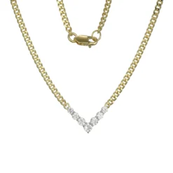 Zirkon-Silbercollier