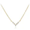 Zirkon-Silbercollier