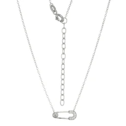 Zirkon-Silbercollier