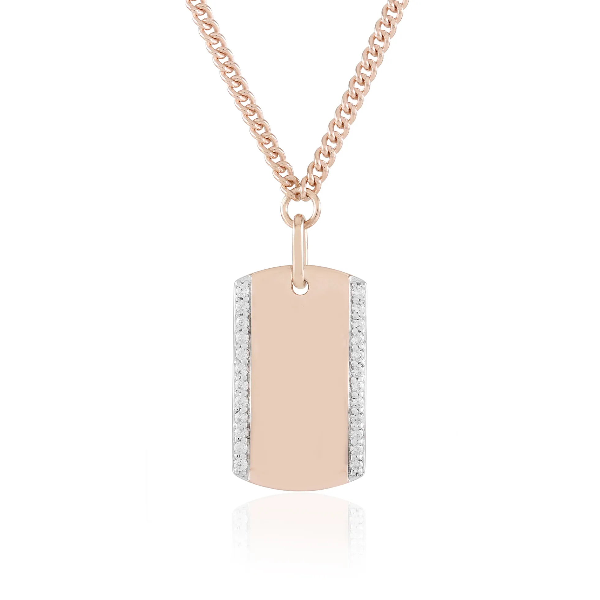 Zirkon-Silbercollier