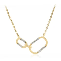 Zirkon-Silbercollier
