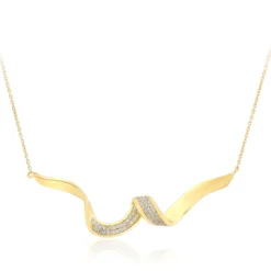 Zirkon-Silbercollier