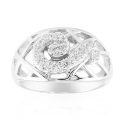 Zirkon-Silberring